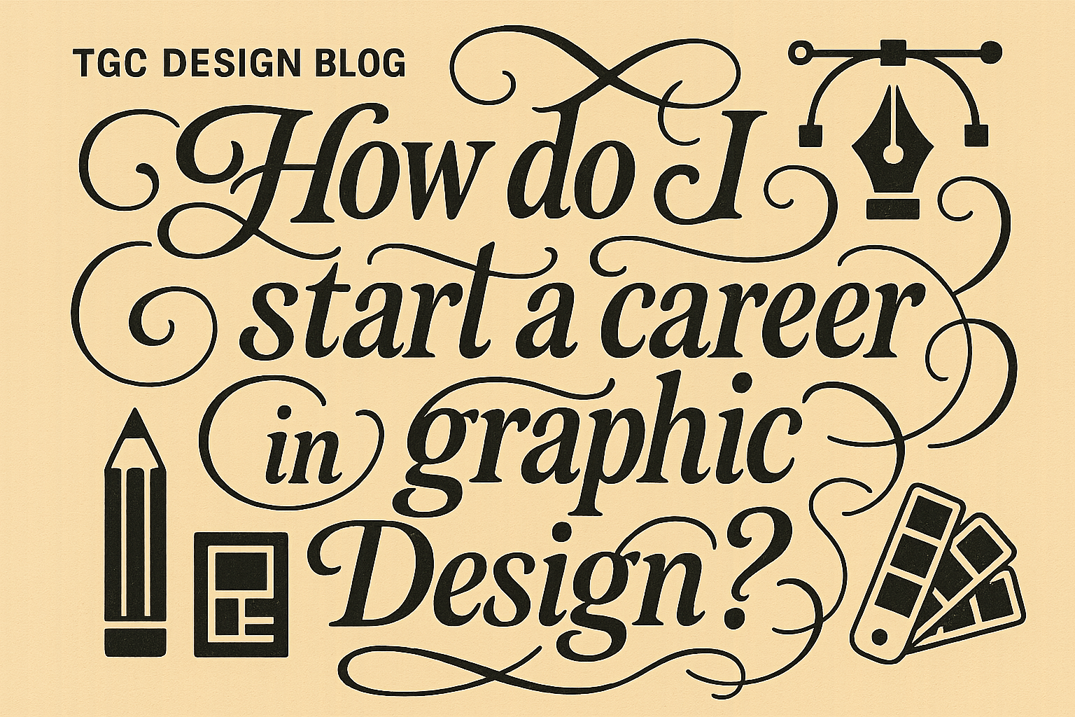 How do I start a career in graphic design?